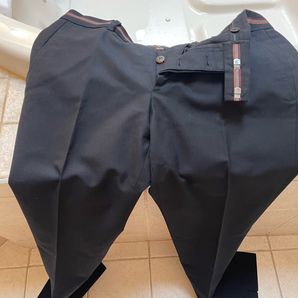 Classy Gucci pants tag says 48 ITsize run small